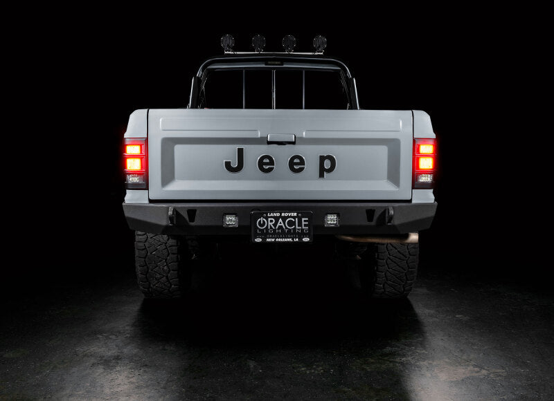 ORACLE Lighting Jeep Comanche MJ LED Tail Lights - Standard Red Lens
