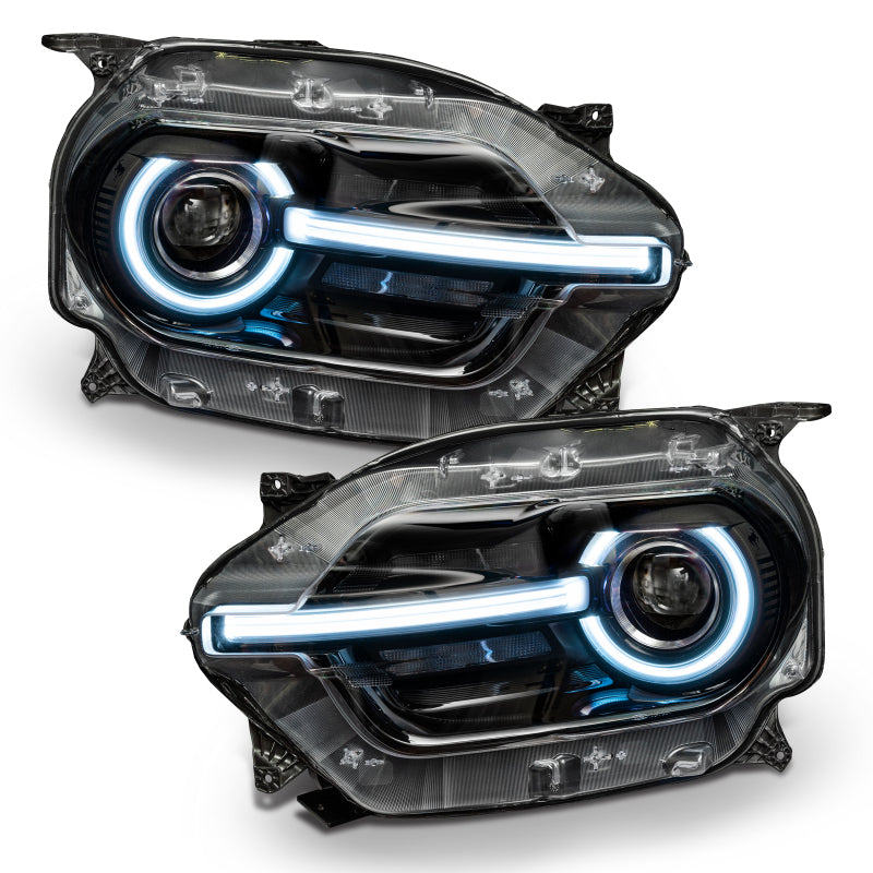 Oracle 2021 Ford Bronco Sport RGB+W Headlight DRL + Halo - ColorSHIFT w/ BC1 Controller