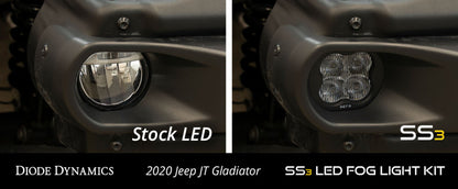 Diode Dynamics SS3 Pro Type MS Kit ABL - Yellow SAE Fog