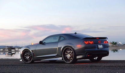 Oracle 14-15 Chevrolet Camaro Illuminated Bowtie - Dual Intensity - Aqua