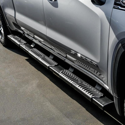 Westin 2019-2026 Chevrolet Silverado/Sierra 1500 Crew Cab (6.5ft) R5 Modular Nerf Step Bars - Black