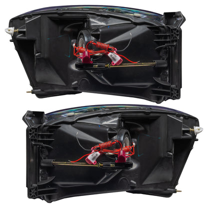 Oracle 07-08 Dodge Ram SMD HL - Black - ColorSHIFT w/ BC1 Controller