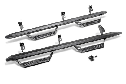 N-Fab Predator Pro 19-20 Chevy/GMC 1500 Crew Cab - Cab Length - Tex. Black