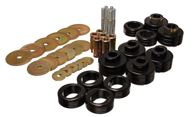 Energy Suspension Cab Mount Set - Std Cab - Black