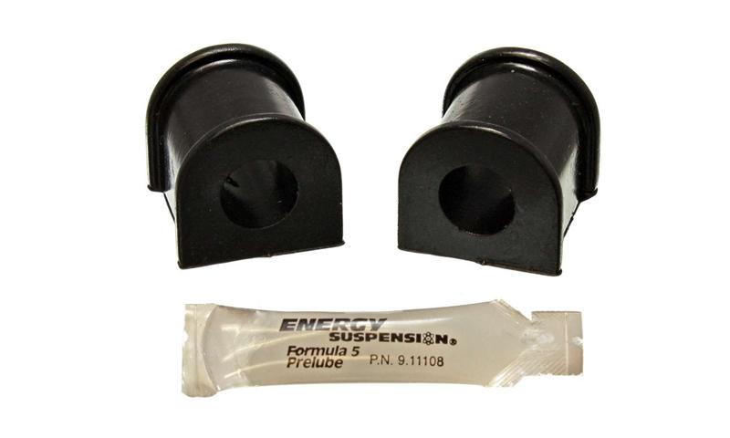 Energy Suspension 05-07 Scion tC Black 18mm Rear Sway Bar Bushing Set