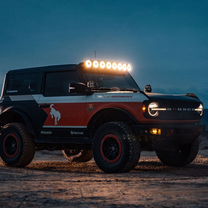 Gravity Titan Overhead 50 Inch Light Bar 2021+ Ford Bronco KC HiLiTES