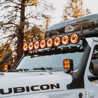 Gravity Titan Overhead 50 Inch Light Bar 2020-2026 Jeep Wrangler 392/Gladiator Mojave KC HiLiTES