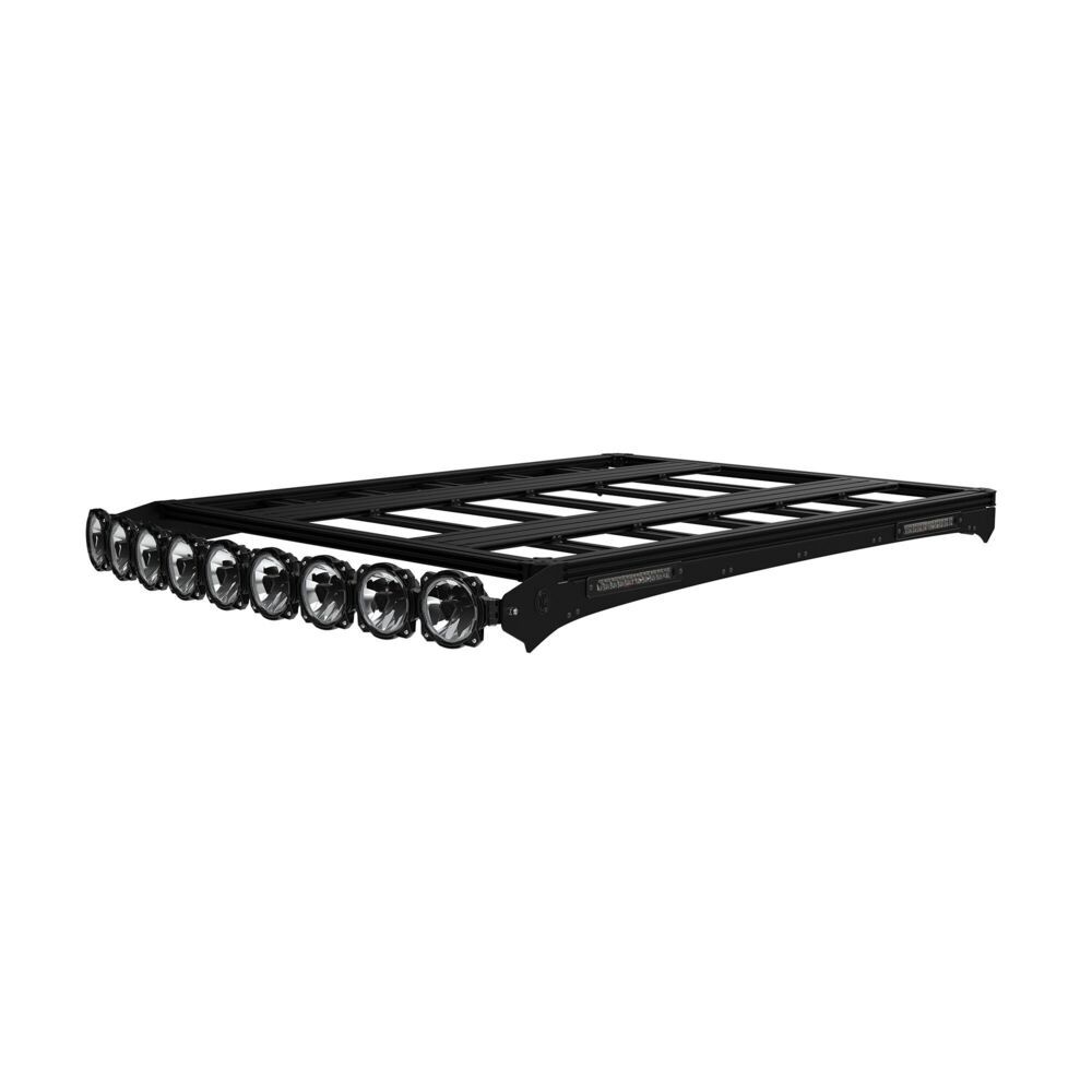 Platform One Roof Rack with 360 Degree Lighting (2017-2025 Ford Super Duty Truck) KC HiLiTES