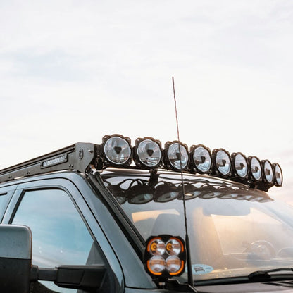 Platform One Roof Rack with 360 Degree Lighting (2017-2025 Ford Super Duty Truck) KC HiLiTES