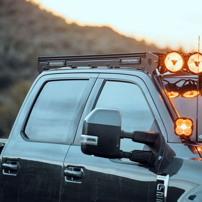 Platform One Roof Rack with 360 Degree Lighting (2017-2025 Ford Super Duty Truck) KC HiLiTES