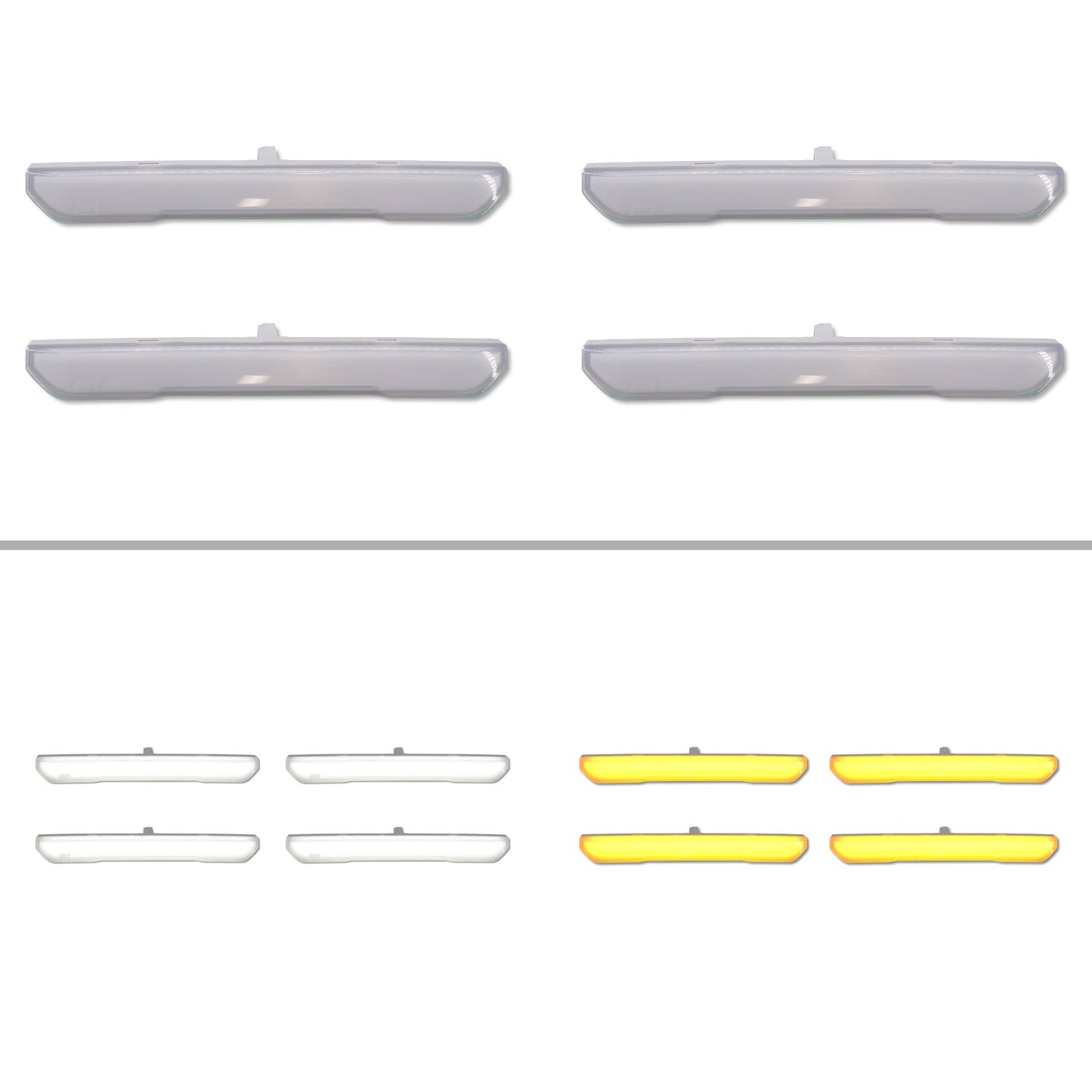 2023-2026 GMC Canyon Fender Lights - Smoked / Frosted