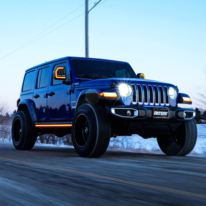 Lumastep M2 Powered Light Up Running Boards | 2018-2026 Jeep Wrangler JLU
