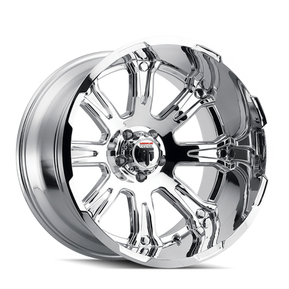 Bomb AT154 Chrome 22X14 Off Road Wheels American Truxx