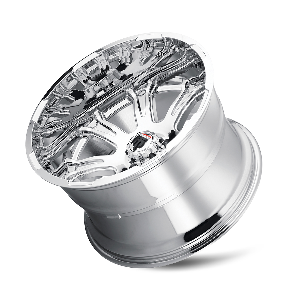 Bomb AT154 Chrome 22X14 Off Road Wheels American Truxx