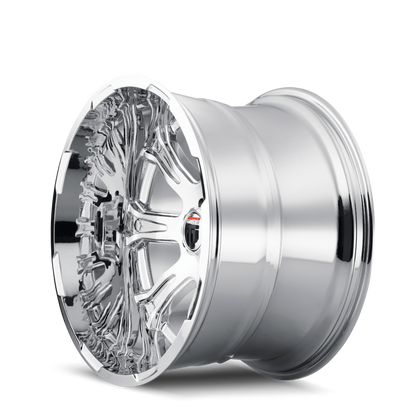 Bomb AT154 Chrome 20X12 Off Road Wheels American Truxx