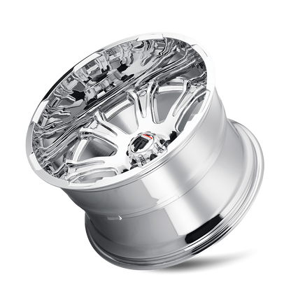Bomb AT154 Chrome 20X12 Off Road Wheels American Truxx