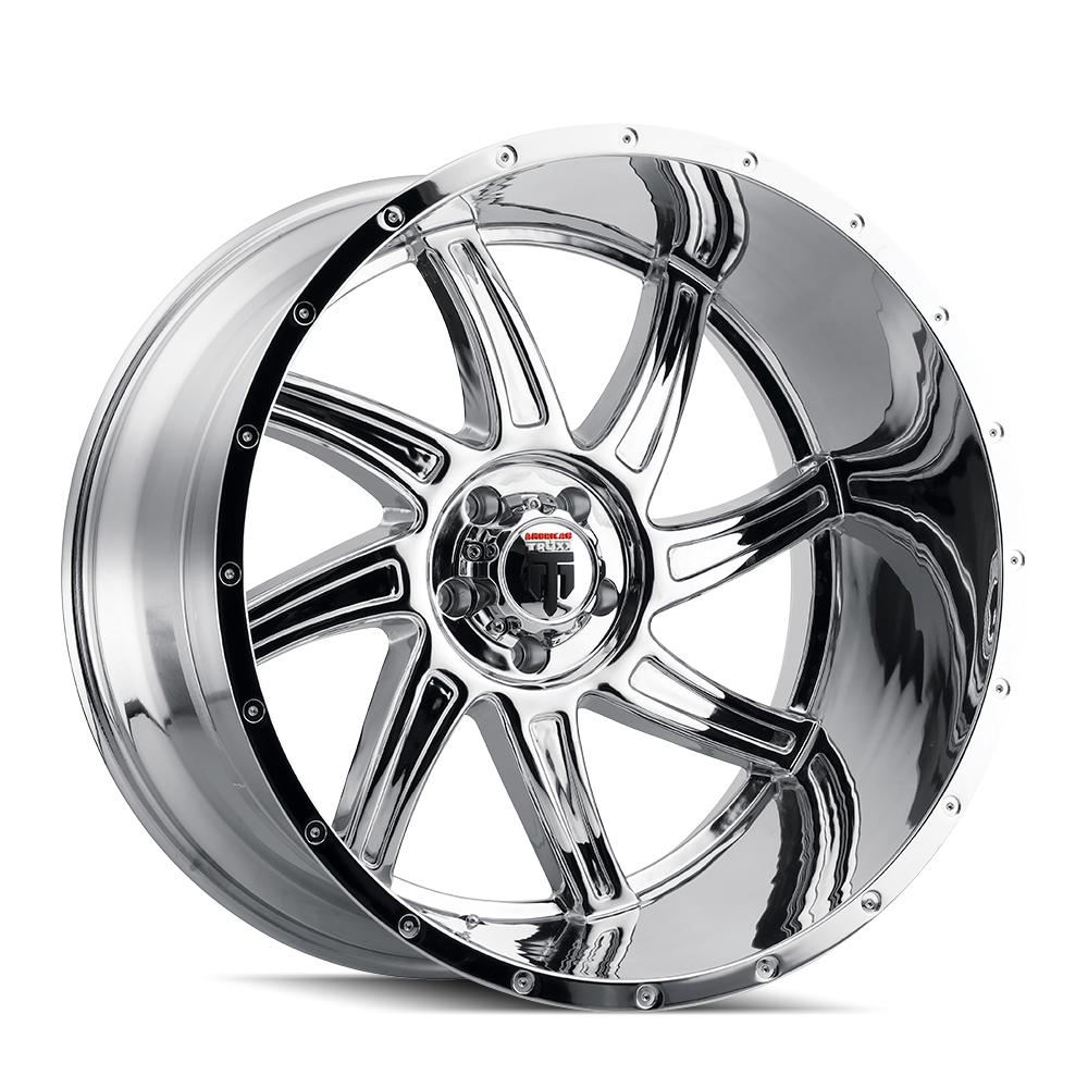 Vortex AT162 Chrome 22X12 Off Road Wheels American Truxx