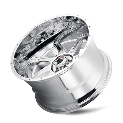 Vortex AT162 Chrome 22X12 Off Road Wheels American Truxx