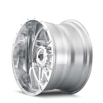 Warrior AT165 Polished 20X10 5-127/5-139.7 -24MM 78.1MM Off Road Wheels American Truxx