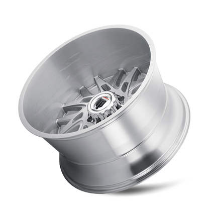 DNA AT184 Brushed Milled 22X12 Off Road Wheels American Truxx