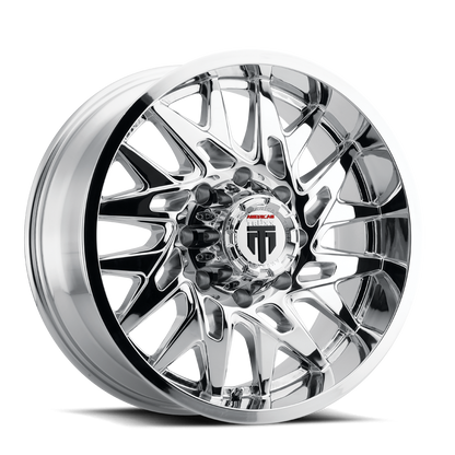 DNA AT184 Chrome 20X9 Off Road Wheels American Truxx