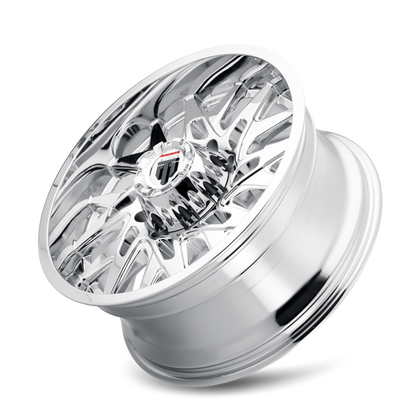 DNA AT184 Chrome 20X9 Off Road Wheels American Truxx