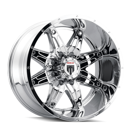 Lonestar AT185 Chrome 20X10 Off Road Wheels American Truxx