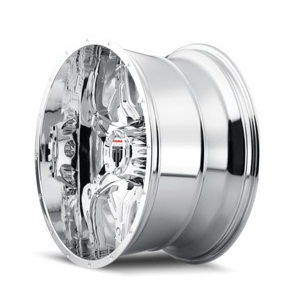Lonestar AT185 Chrome 20X10 Off Road Wheels American Truxx