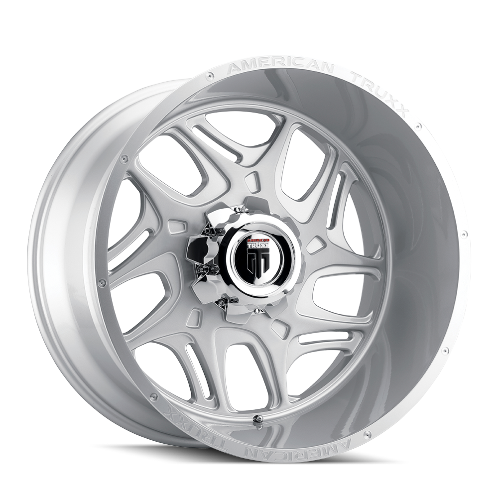 Sweep AT1900 Brushed Milled 22X12 Off Road Wheels American Truxx