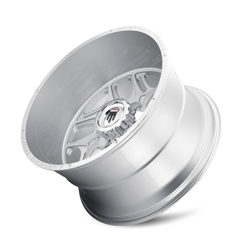 Sweep AT1900 Brushed Milled 24X14 Off Road Wheels American Truxx