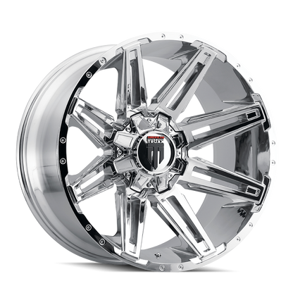Boom AT1903 Chrome 20X9 Off Road Wheels American Truxx