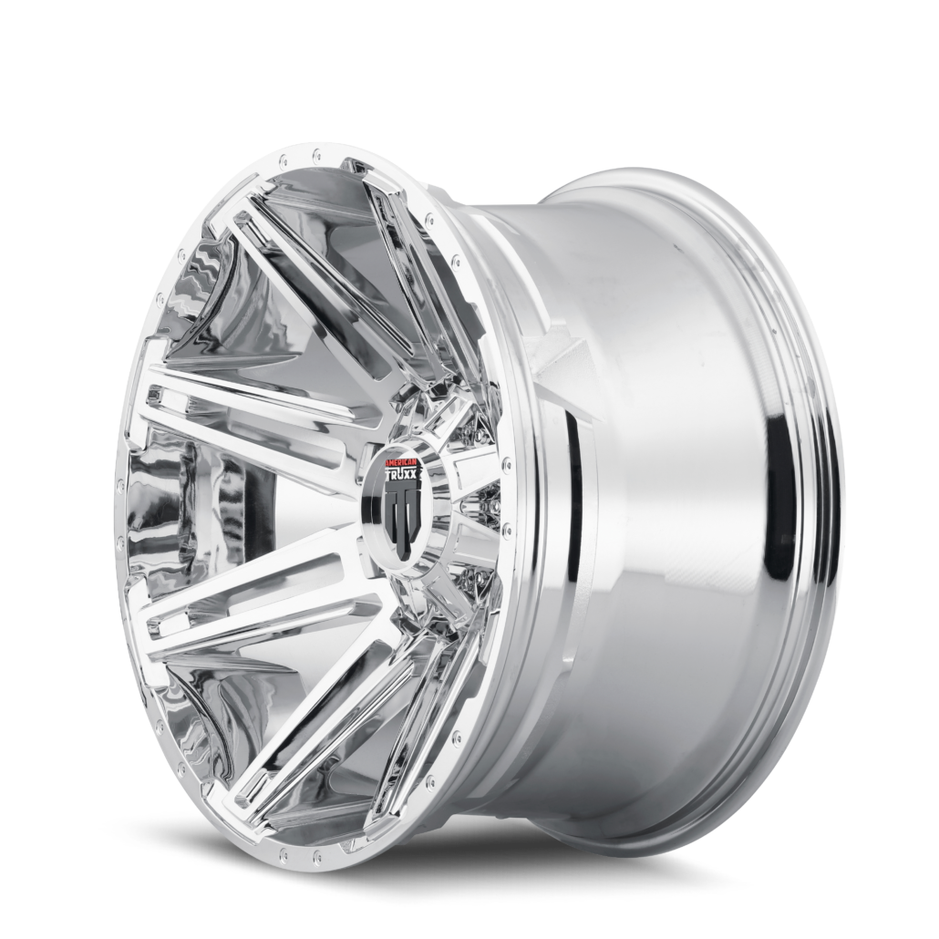 Boom AT1903 Chrome 20X9 Off Road Wheels American Truxx