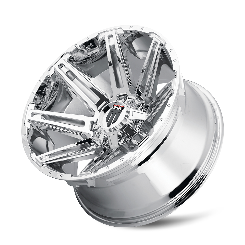 Boom AT1903 Chrome 20X9 Off Road Wheels American Truxx