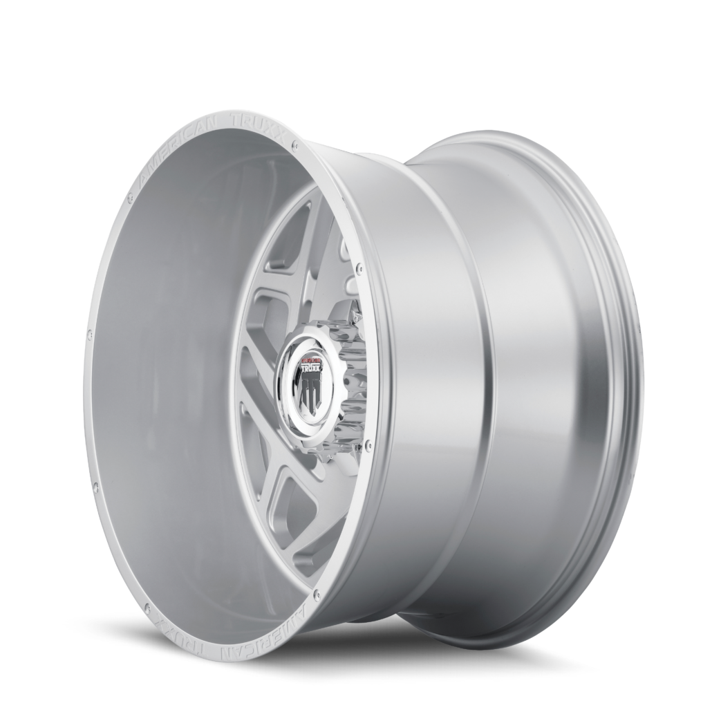 Cosmos AT1904 Brushed Milled 22X12 Off Road Wheels American Truxx