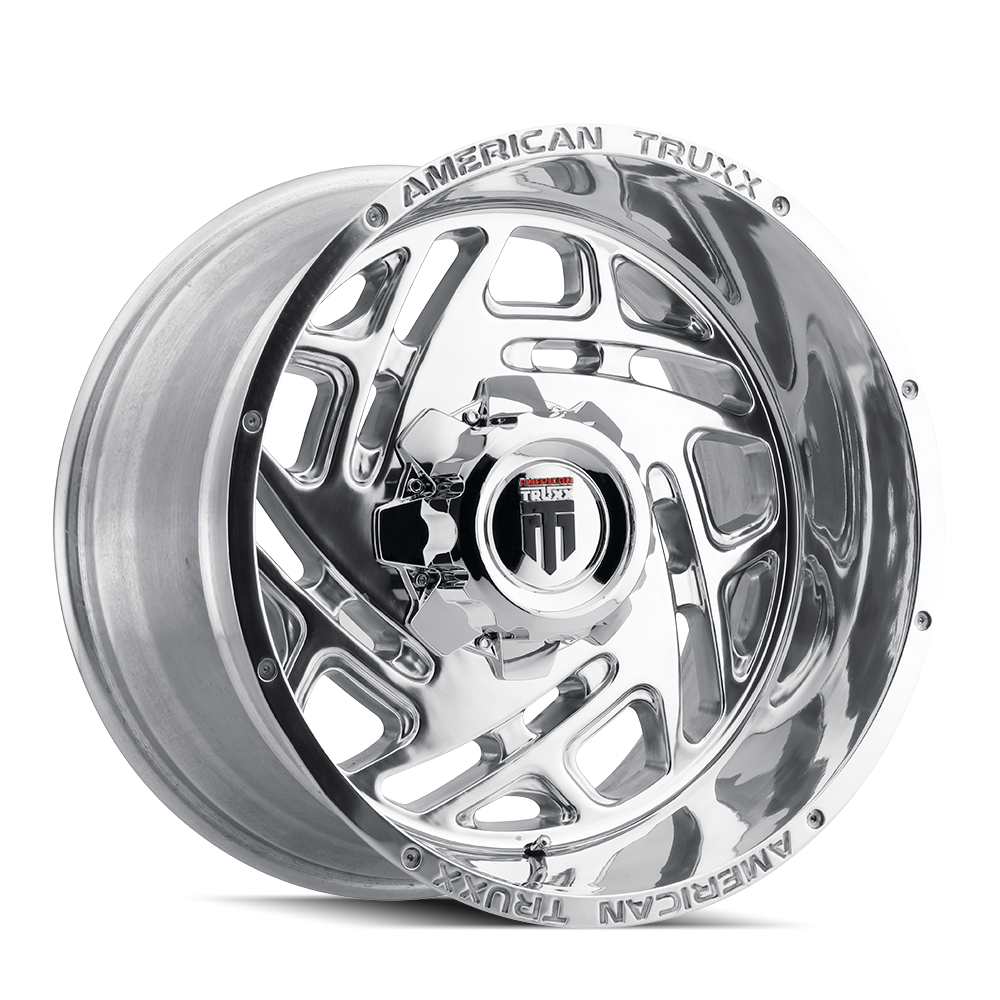 Cosmos AT1904 Polished 20X12 Off Road Wheels American Truxx