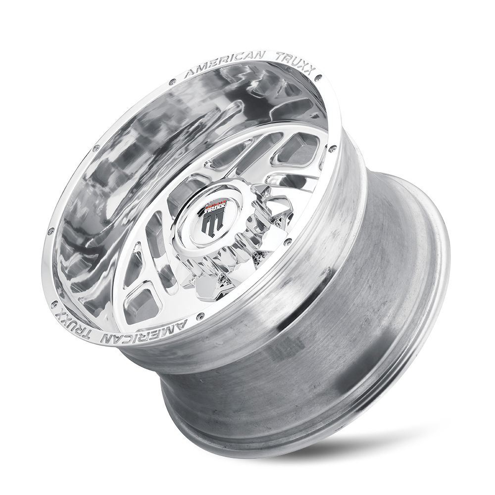 Cosmos AT1904 Polished 20X12 Off Road Wheels American Truxx