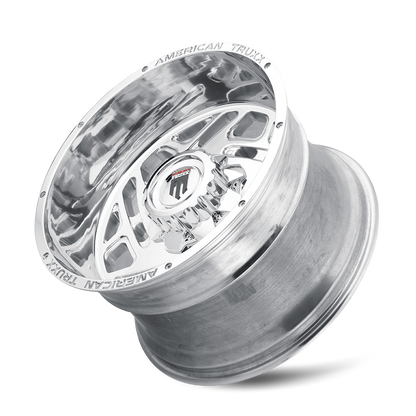 Cosmos AT1904 Polished 20X12 Off Road Wheels American Truxx