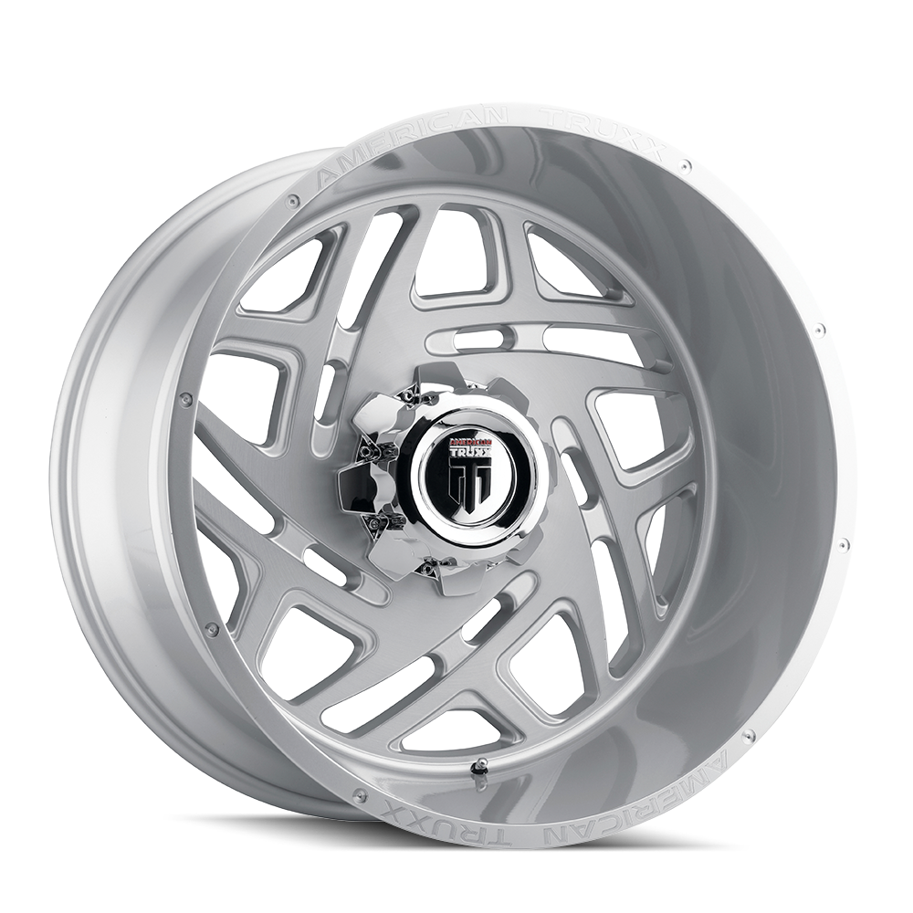 Cosmos AT1904 Brushed Milled 24X14 Off Road Wheels American Truxx