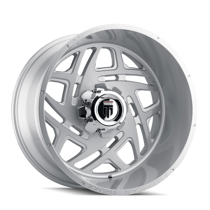 Cosmos AT1904 Brushed Milled 24X14 Off Road Wheels American Truxx