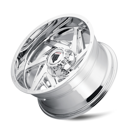 Spiral AT1906 Chrome 20X10 Off Road Wheels American Truxx