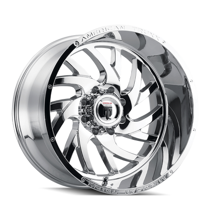 Xclusive AT1907 Chrome 22X12 Off Road Wheels American Truxx