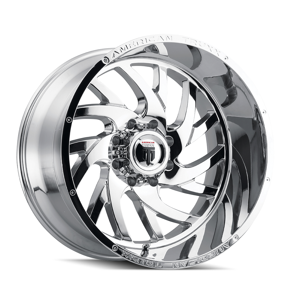 Xclusive AT1907 Chrome 26X14 Off Road Wheels American Truxx