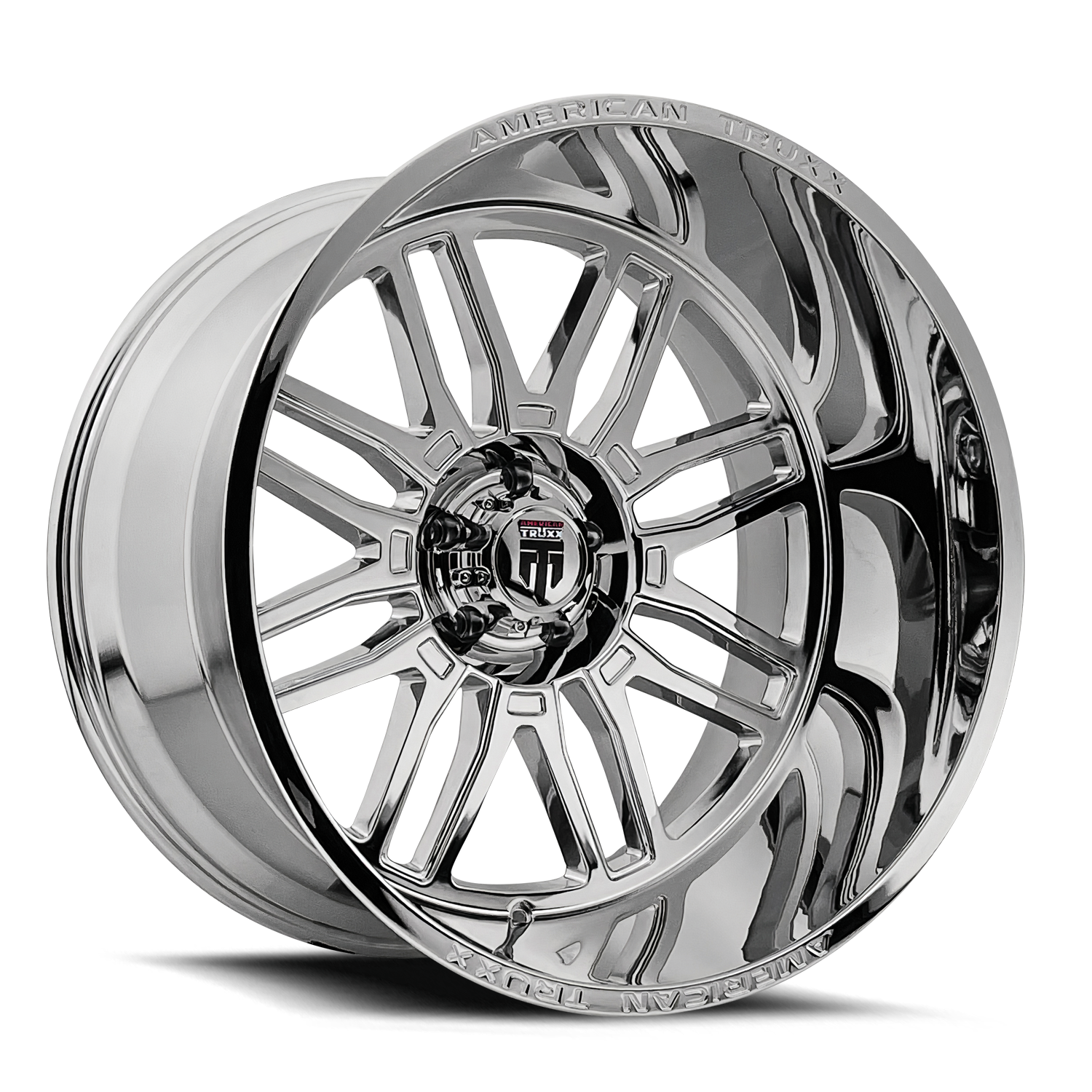 Restless AT1915 Chrome 20X10 Off Road Wheels American Truxx