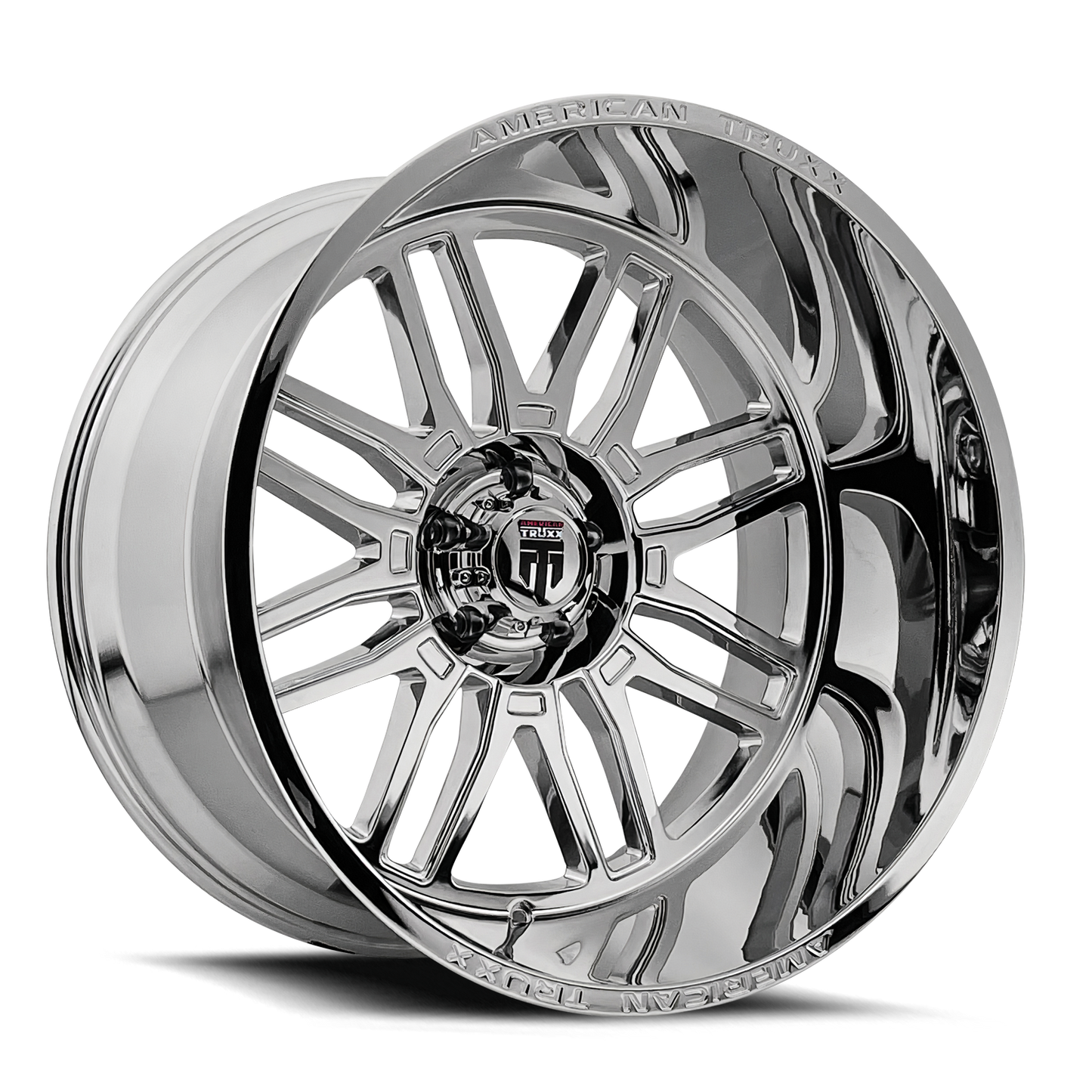 Restless AT1915 Chrome 24X14 Off Road Wheels American Truxx