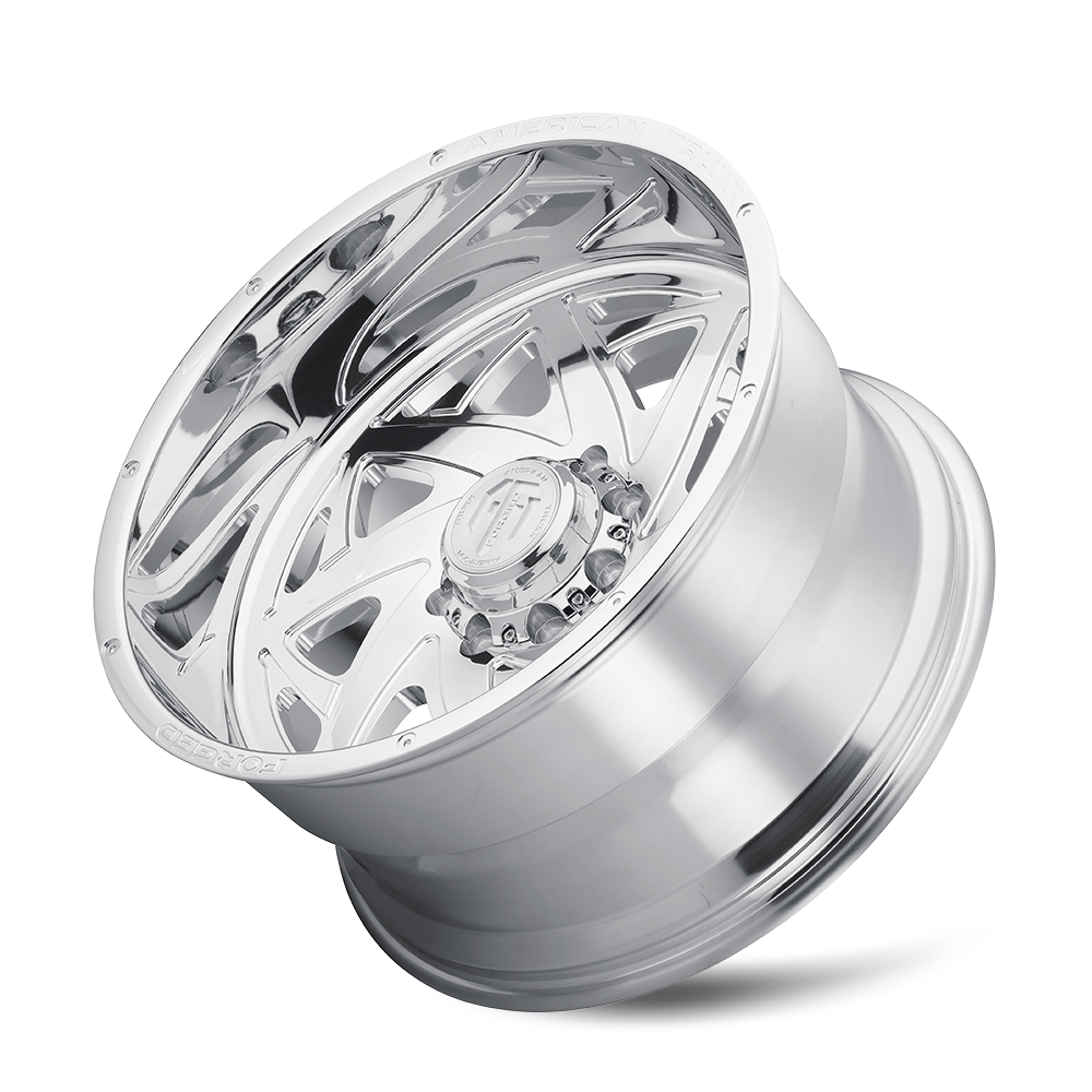 Forged Kronos ATF1910 Polished 24X14 Off Road Wheels American Truxx Forged