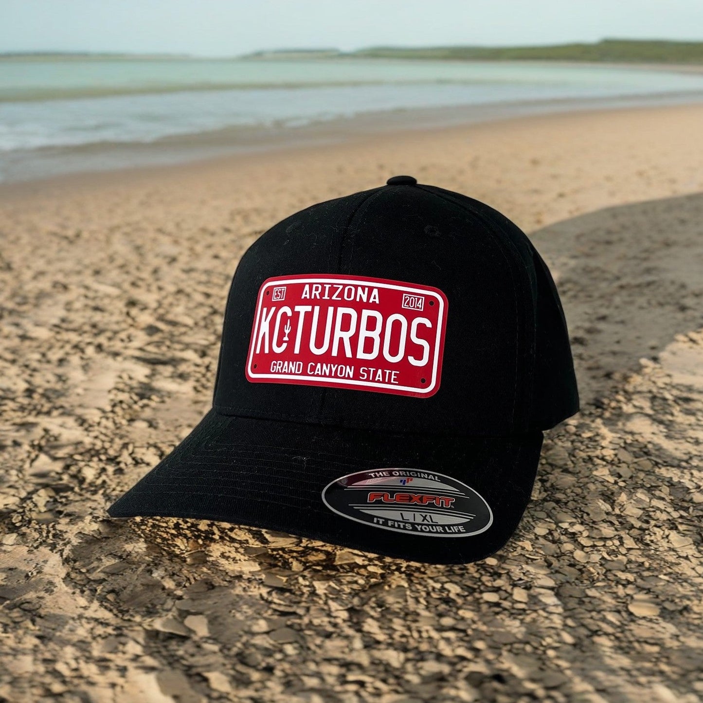 Textile Graphix KC Turbos AZ Plate Hat - Flex Fit Original - view 3
