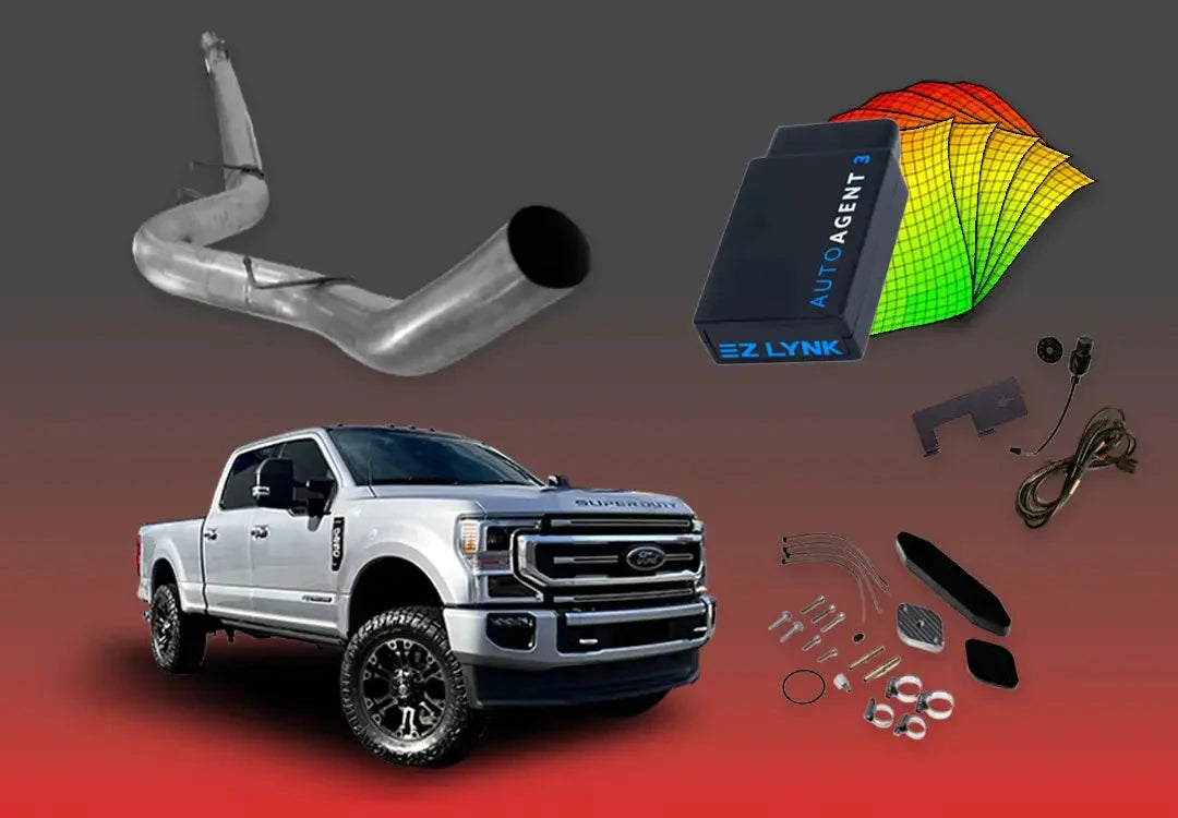 (2020-2022) 6.7L Ford Powerstroke All-In-One Kit w/ EZ Lynk Tuner