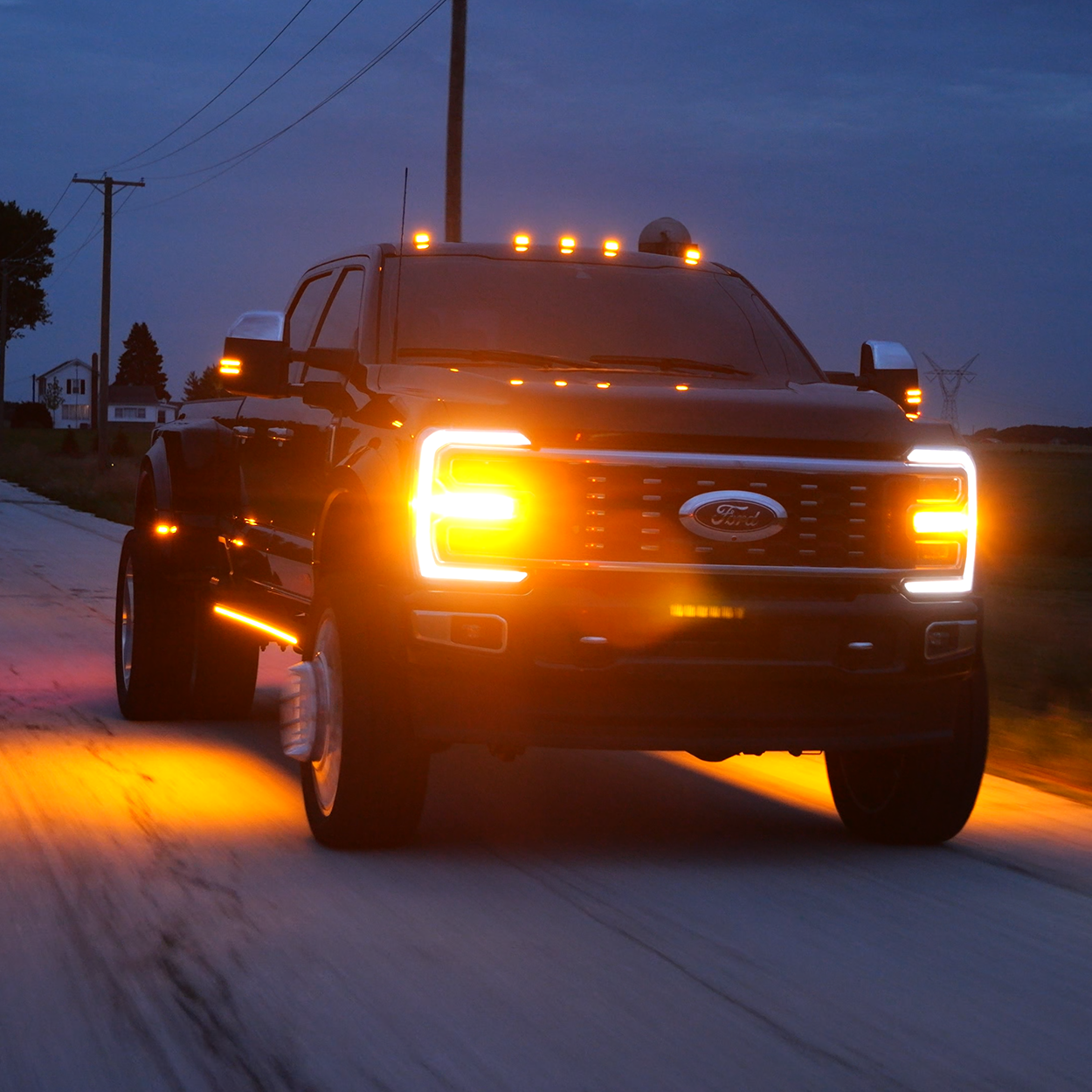 Lumastep M1 Light Up Running Boards | 2023-2026 Ford F250/F350 Superduty
