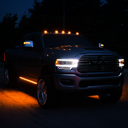 Lumastep M2 Powered Light Up Running Boards | 2019-2025 Dodge Ram 2500/3500