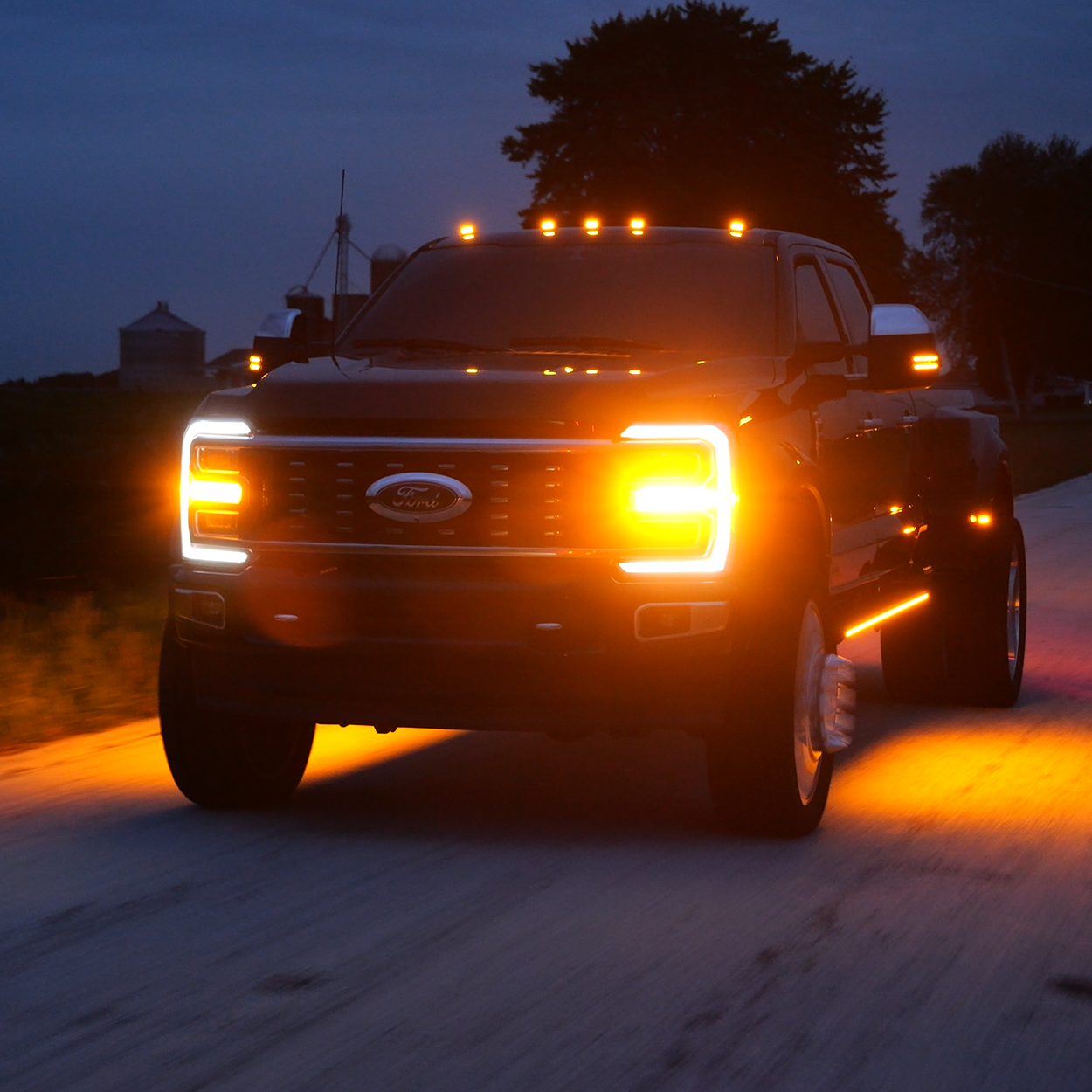 Lumastep M1 Light Up Running Boards | 2023-2026 Ford F250/F350 Superduty